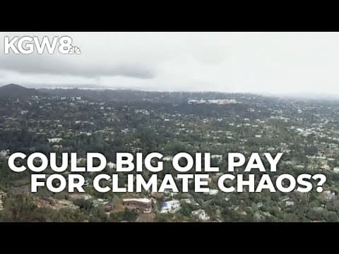 California bill aims to make oil companies pay for climate damage