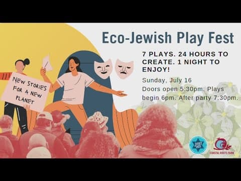Coastal Roots Farm Hosts Eco-Jewish Play Fest
