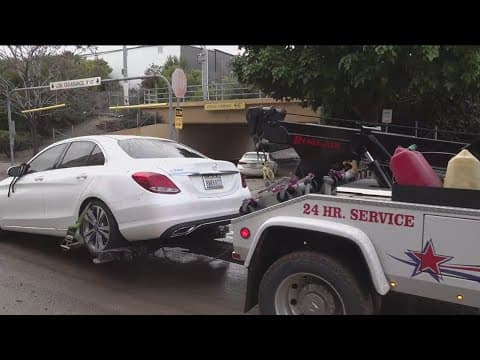 Here's what to do if your car was towed, impounded during flash floods