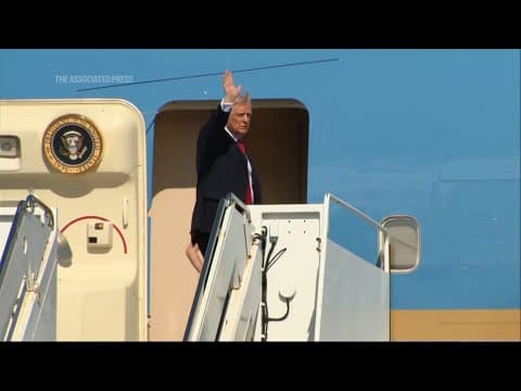 Trump heads to New Orleans as the first sitting president to attend the Super Bowl