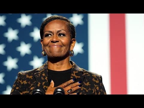 Former first lady Michelle Obama breaks silence on divorce rumors