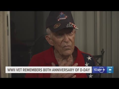 WWII Veteran from Tampa reflects on visit to Normandy