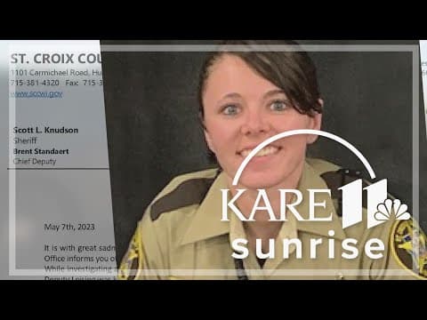 Community mourns death of St. Croix County Sheriff's deputy
