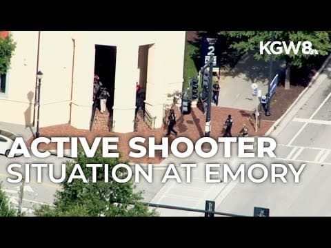 Suspect dead after Emory Atlanta campus issues active shooter alert