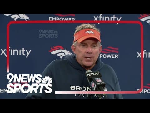 Sean Payton says Broncos put themselves in too big of a hole to recover from in loss to Texans