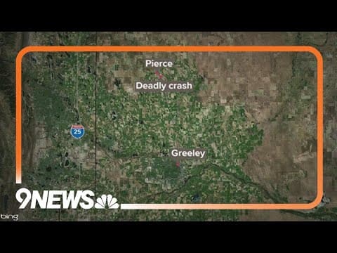 Child killed in crash involving car and train in Weld County