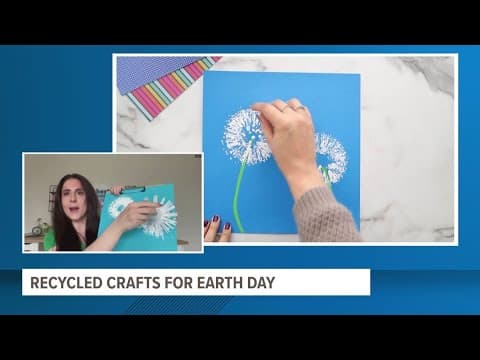 Recycled Earth Day craft projects for your kids