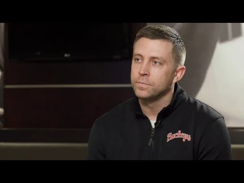 Interim Ohio State men's basketball coach Jake Diebler addresses Holtmann firing, rest of season