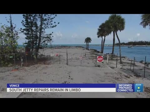 South Jetty damage: Vulnerability of Venice Inlet raises concerns ahead of hurricane season