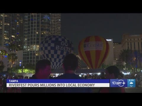 Riverfest Expected to Bring $2 Million Economic Boost to Tampa Bay