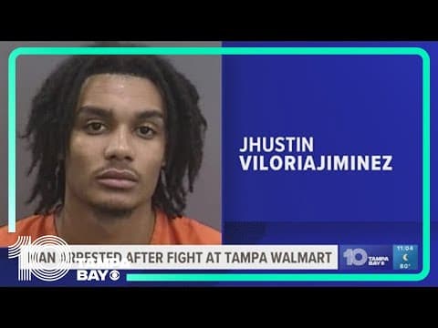 Man arrested after knife attack at Tampa Walmart closes store