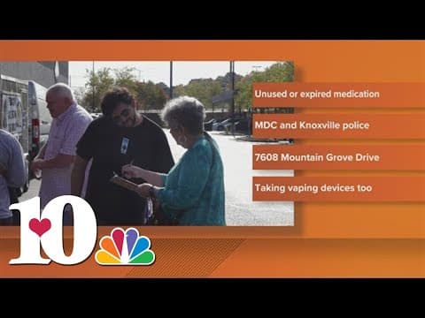 Drop off your unused medication for National Prescription Drug Take Back Day