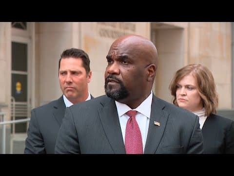 US Attorney Kenneth Parker speaks on the sentencing of former Ohio House speaker Larry Householder