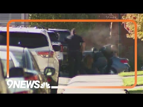 Video shows officers being shot at while responding to Thornton home