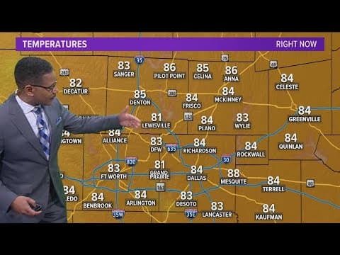 DFW Weather: Temperatures expected to rise heading into the weekend