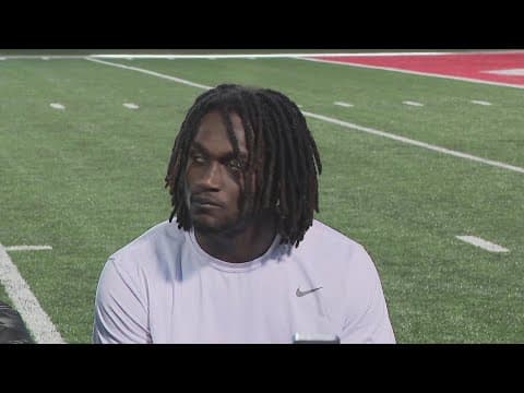 Cornerback Denzel Burke | Ohio State Spring Practices 2023