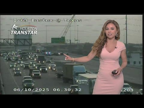 Eastex Freeway shut down near downtown due to autoped crash involving 18-wheeler