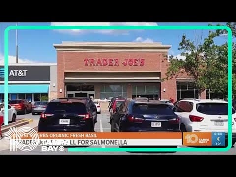Trader Joe's recall for salmonella