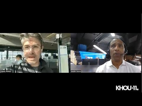 Passenger at Hobby gives account of ground stop after two jets clip wings