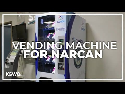 Clark County Jail adds Narcan vending machine