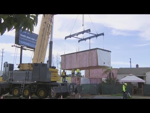 Pre-built apartments help increase affordable housing in San Diego