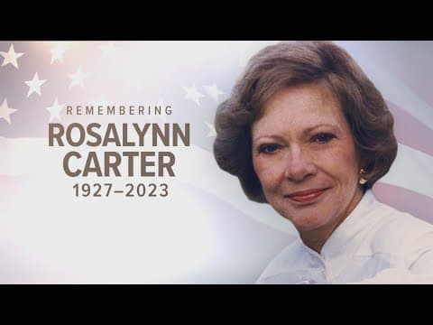Former first lady Rosalynn Carter dies at 96