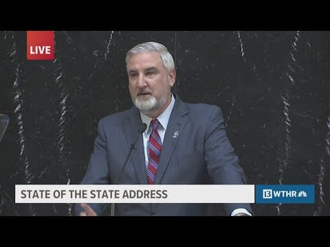 Gov. Holcomb delivers 2024 Indiana State of the State address