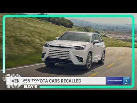 Toyota recalls cars after issue with side airbags