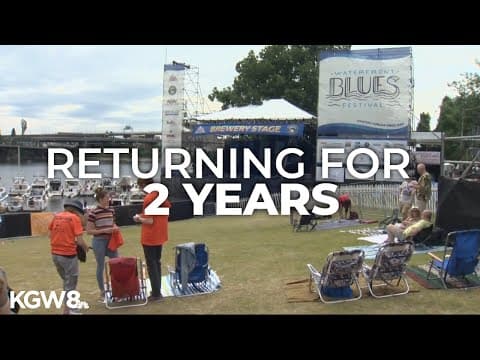 Waterfront Blues Festival returns to Portland this summer