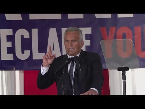 RFK Jr. announces he's running as an Independent