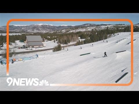 Frisco Adventure Park using portable rope tow