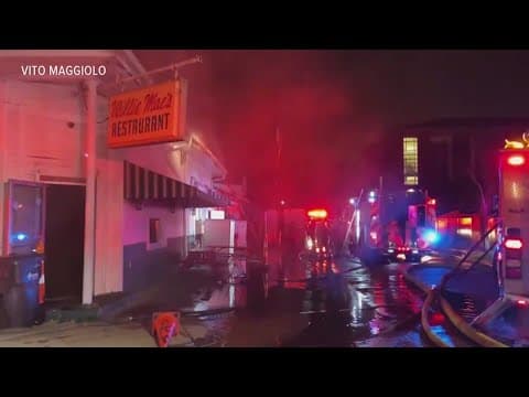 Iconic Willie Mae's bar and restaurant badly damaged by fire
