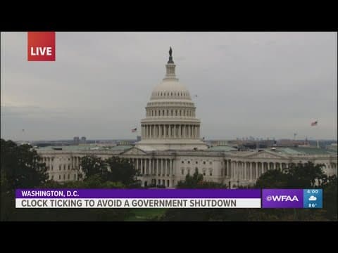 What could be impacted in a government shutdown?