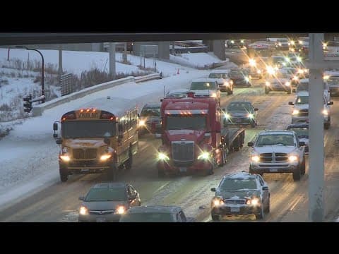 Drivers face messy commutes during November snowstorm