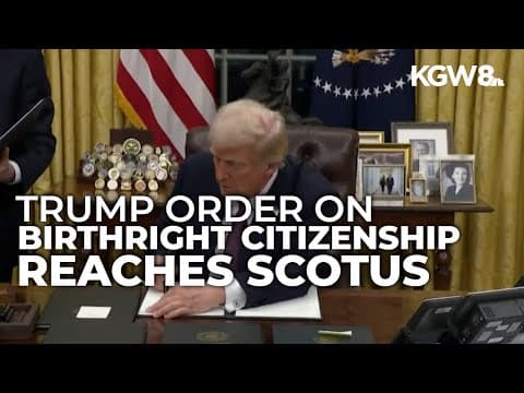Trump birthright order reaches Supreme Court