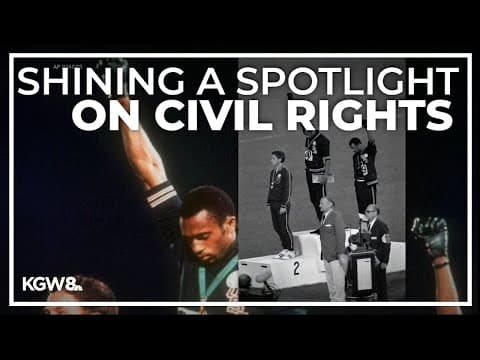 The story behind the 1968 Olympics podium protest