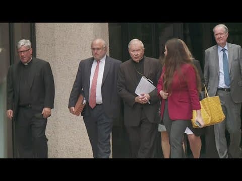 Losing Faith: New Orleans Archbishop shows up to court
