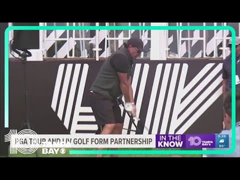 PGA Tour, LIV Golf announce merger