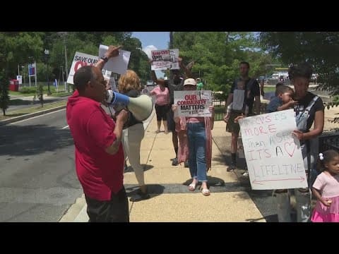 Penn Branch community protests upcoming CVS closure