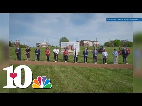 Carson Newman breaks ground of site of future dorms