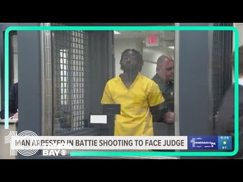 Man accused of shooting Auburn football star Brian Battie appears in court