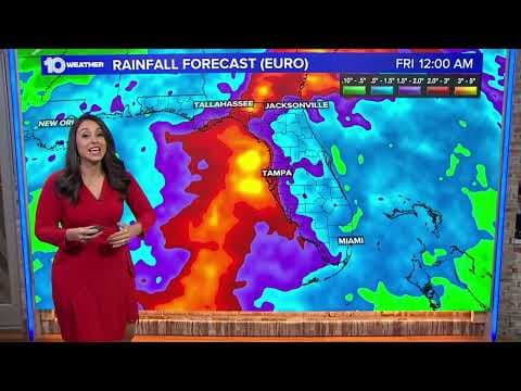 LIVE tropics update: Tropical Depression 10's potential impacts on Tampa Bay area (11 p.m. Saturday)