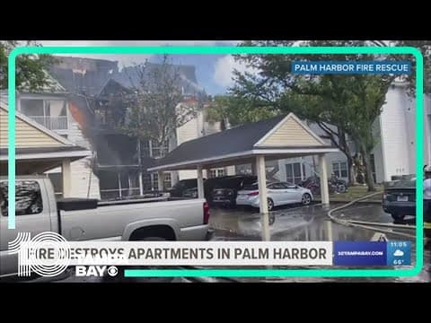 Fire destroys Palm Harbor condo complex