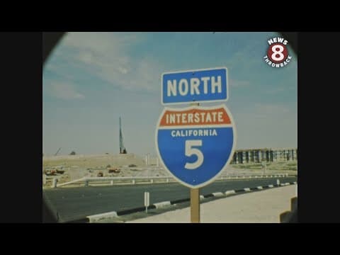Interstate 5 development in San Diego 1966-1967