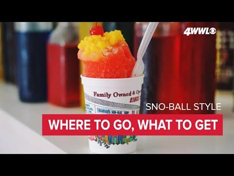 New Orleans Sno-Balls: Where to go, what to get!
