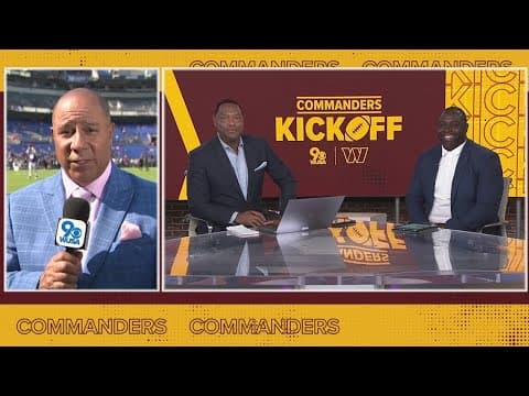 Predictions for Commanders @ Ravens