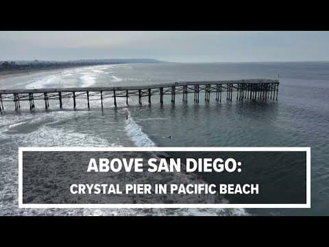 Above San Diego | Crystal Pier in Pacific Beach