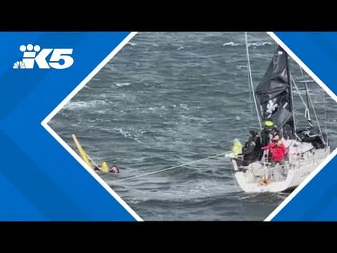 Sailor shares experience getting rescued in Puget Sound after going overboard