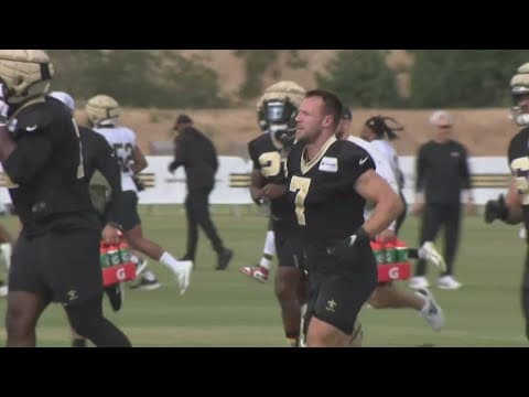 Taysom Hill learning new role with Saints