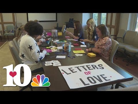 ETSU students send heartfelt letters to support flood victims, first responders after Helene